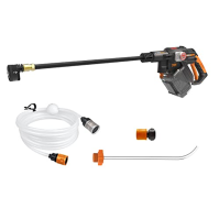 WORX WG633E.9 Hydroshot akumulátorový vysokotlaký čistič 20V - 56 bar max. tlak - pro čištění a zavlažování - výkonný bezkartáčo